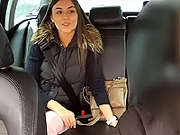 scopata in un taxi